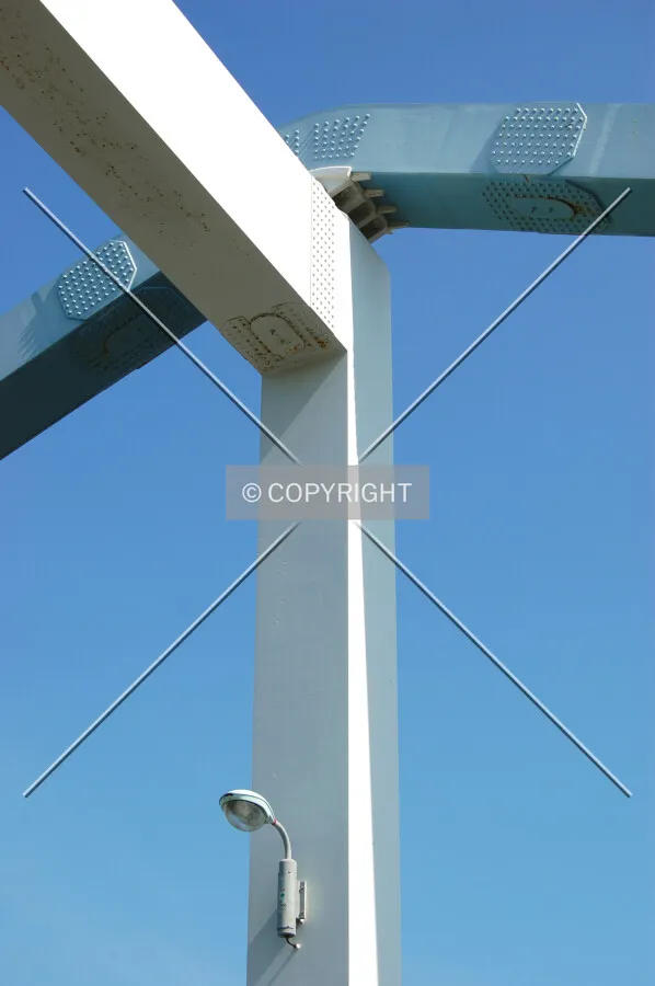 Top of a western stanchion