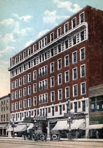 View from the southeast