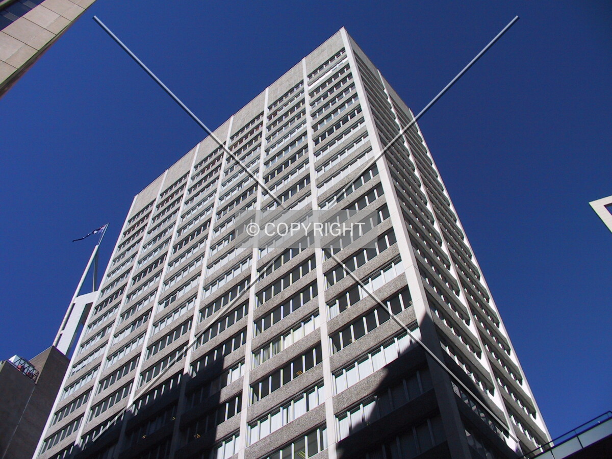 Looking up from Radisson Plaza