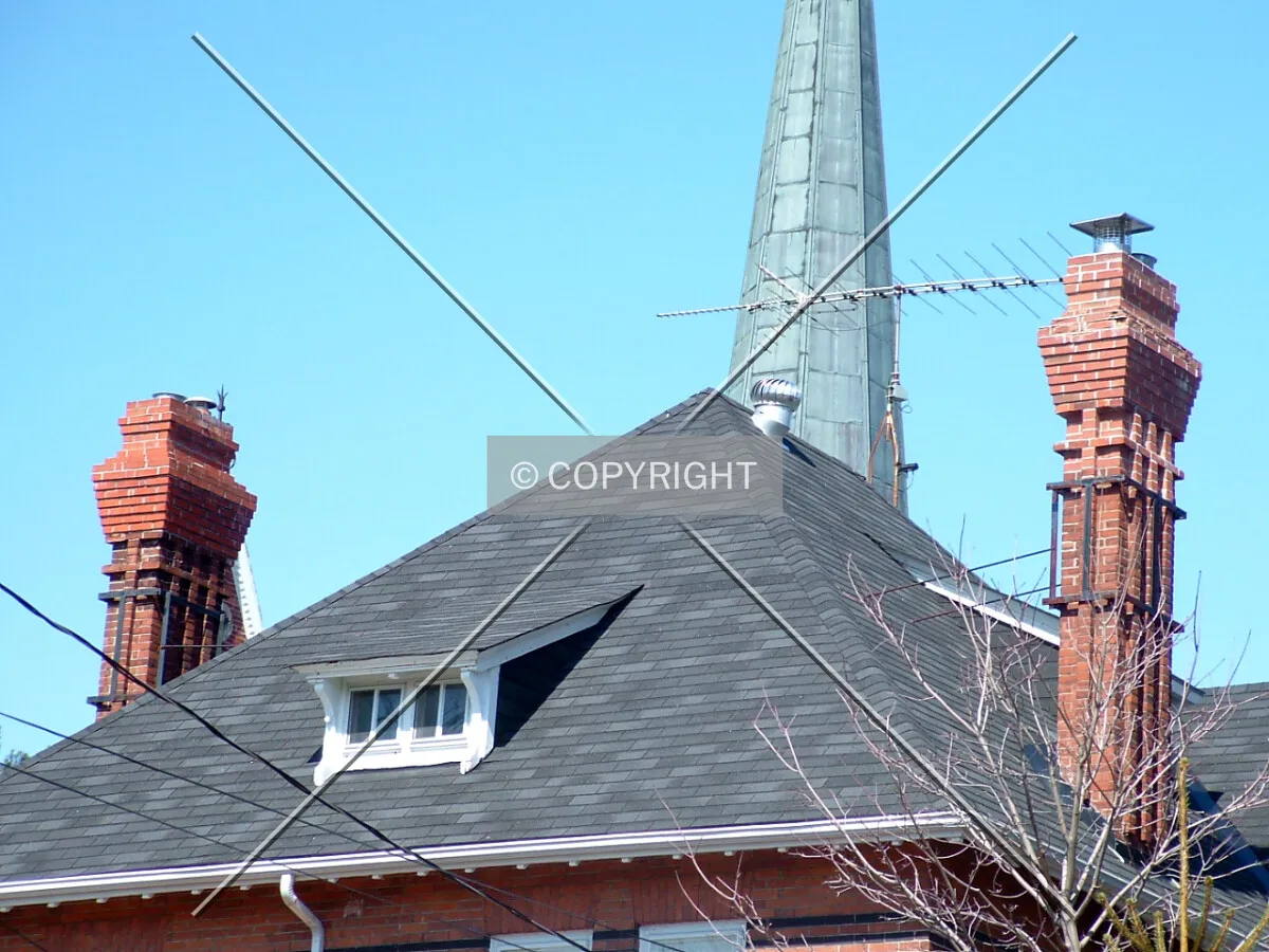 Intricate chimneys