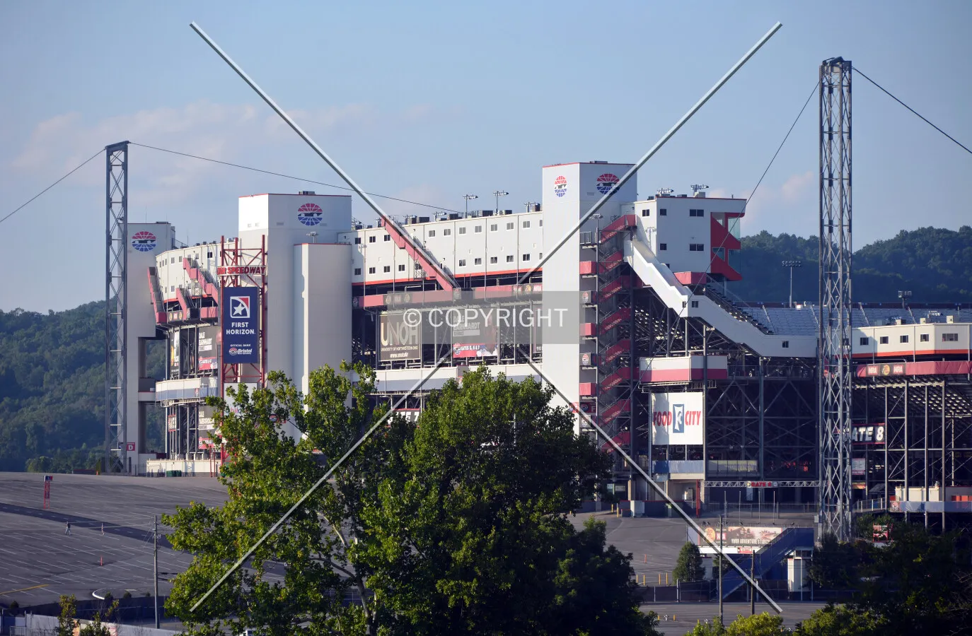 View from the south