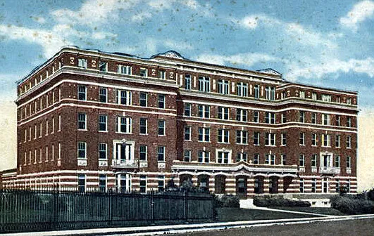 Vintage view from the southeast