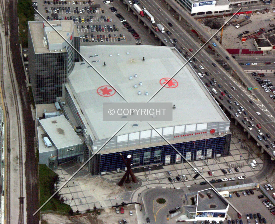 View from CN Tower Observation Deck