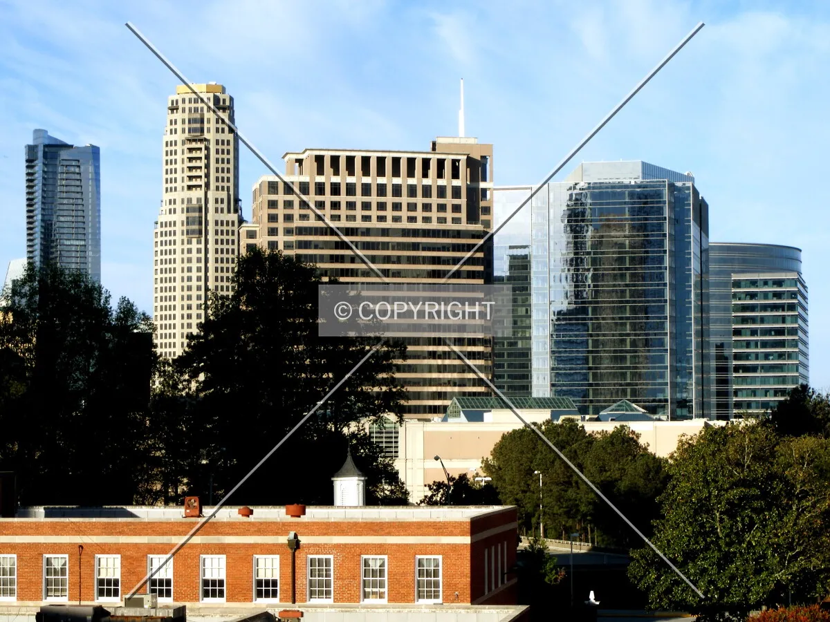 Looking west toward Buckhead skyline