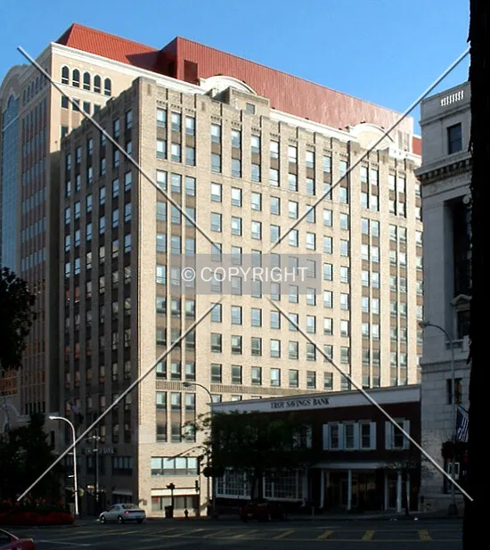 View from the northwest across State Street