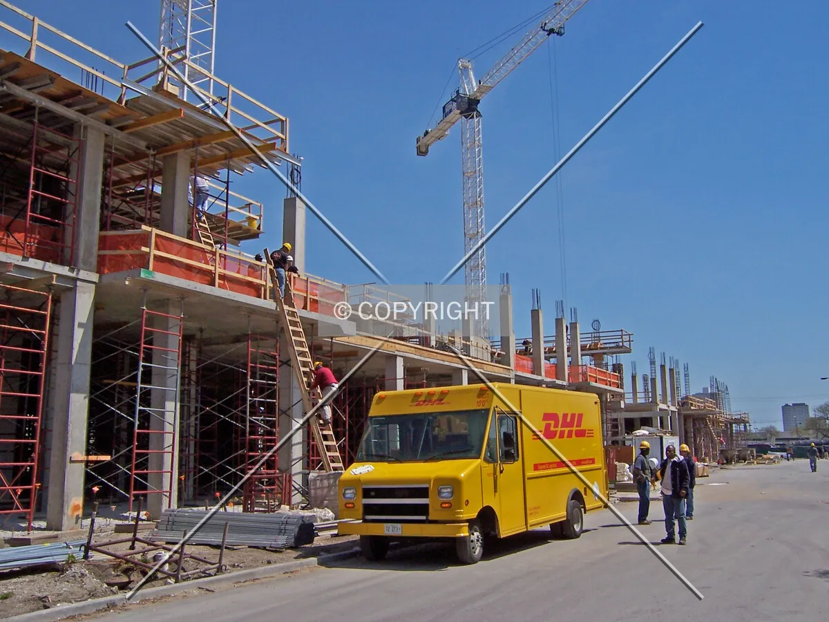 Looking east along Rochford Street on the south edge of the site