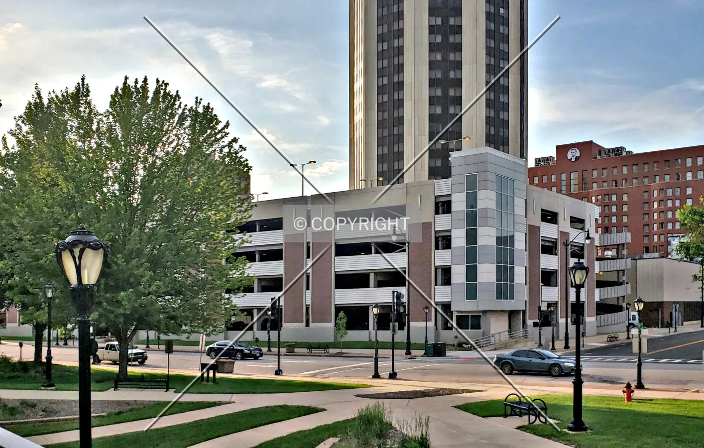View from the southeast; May 27, 2019