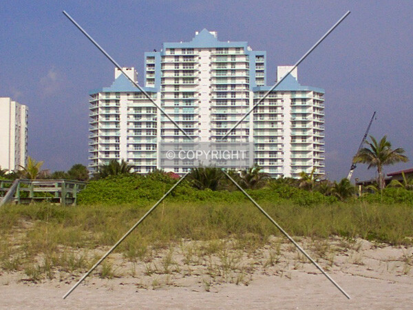 View from the beach