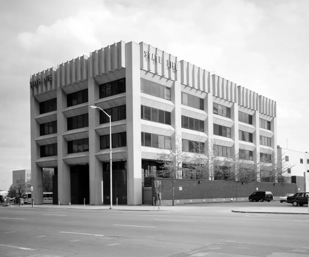 Vintage view from the northwest