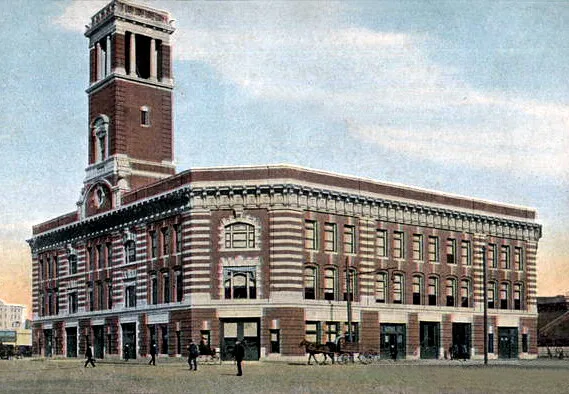 View from the southeast