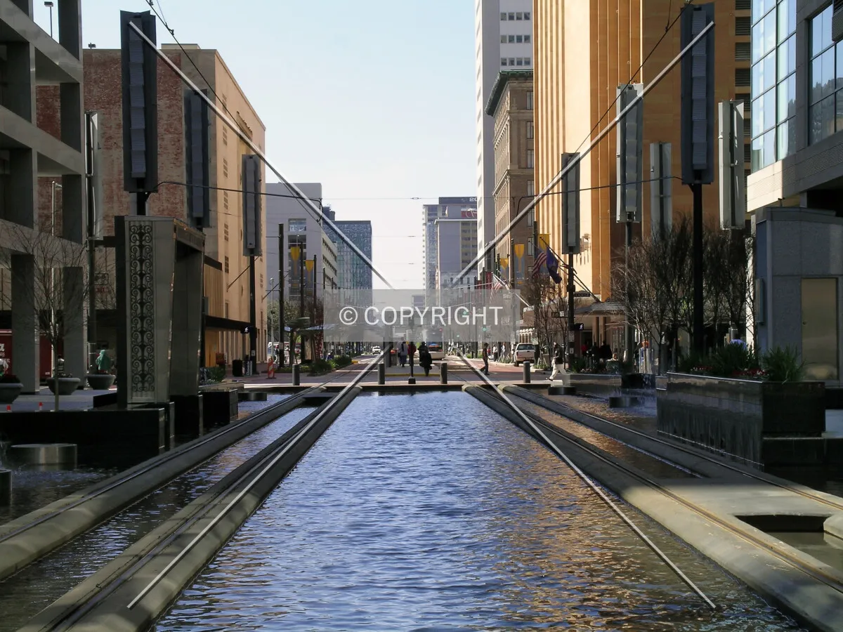 Downtown metro tracks