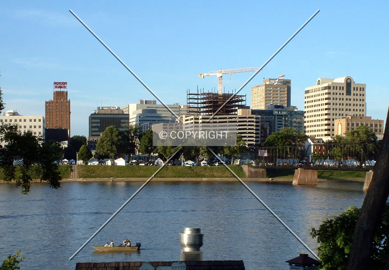 View from the west