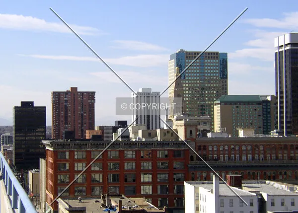 Looking west into downtown