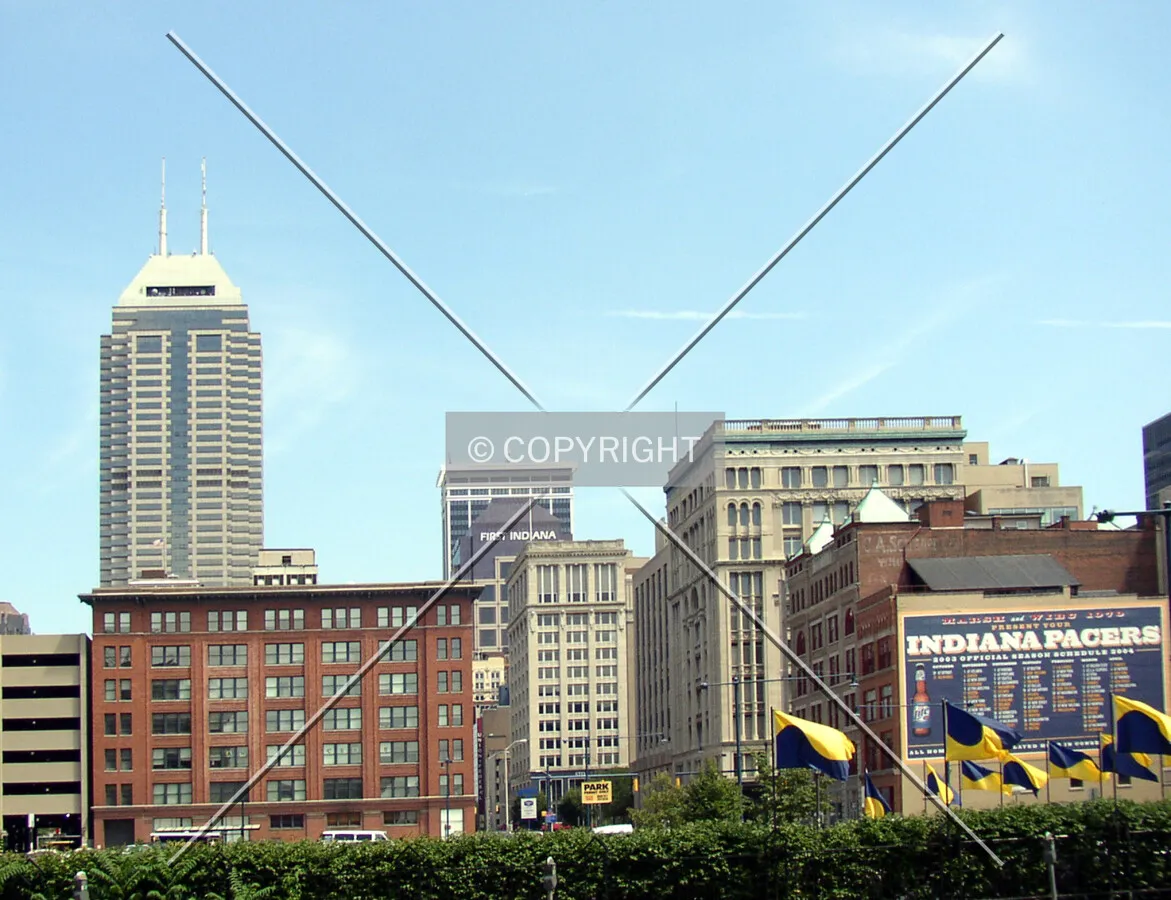 Looking north into downtown from Georgia Street