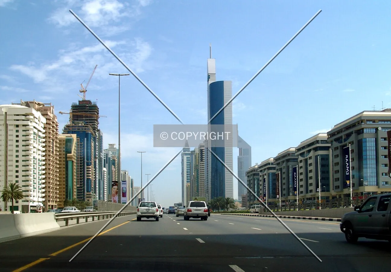 Sheikh Zayed Road driving