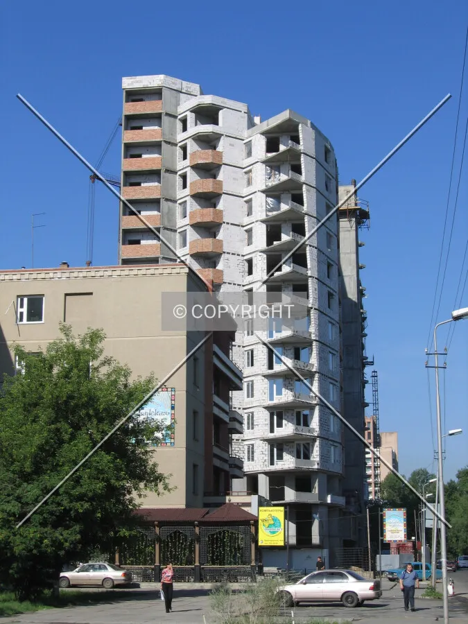 Looking from the northeast as seen from Kamenskaya Street