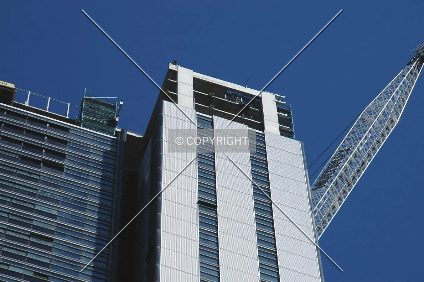 Top of the northeast corner