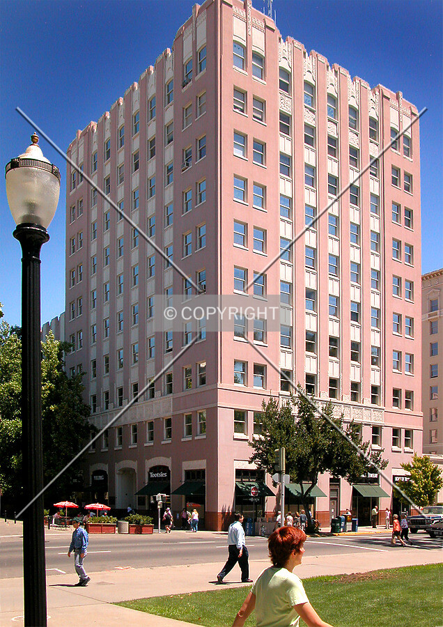 From the south across L Street