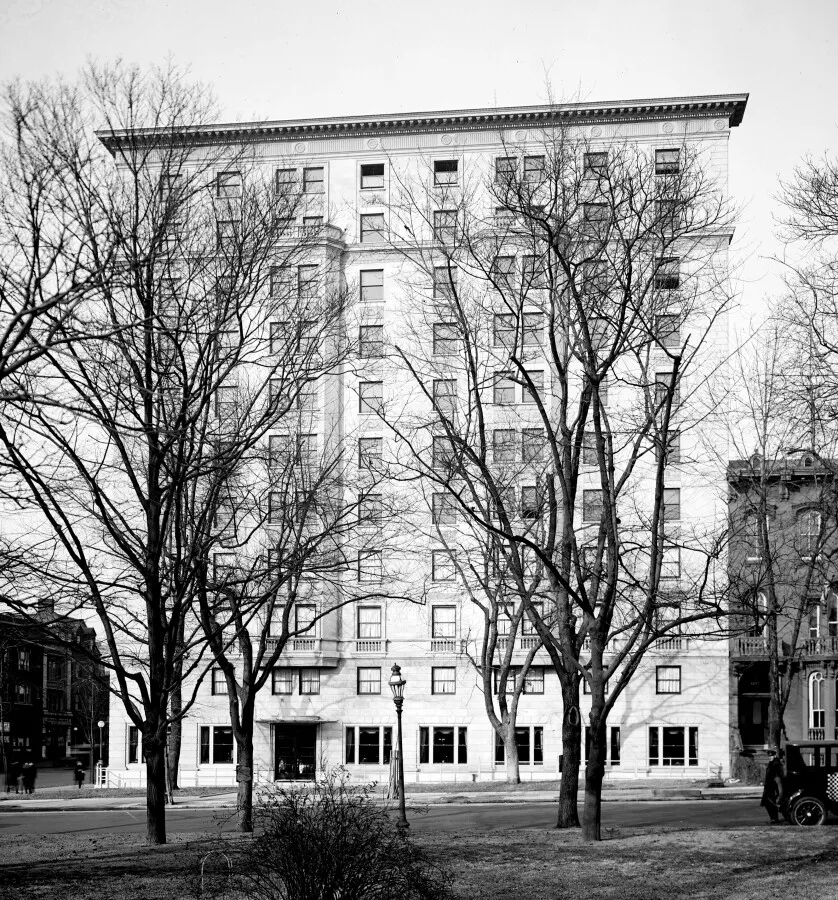 Vintage view from the south
