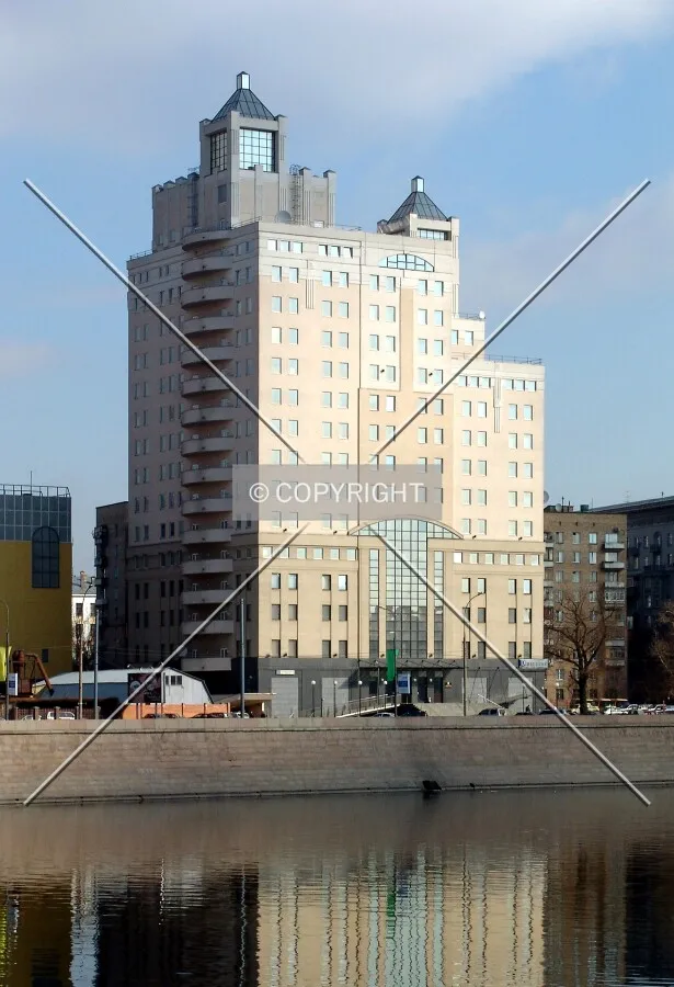 View from across Moskva River