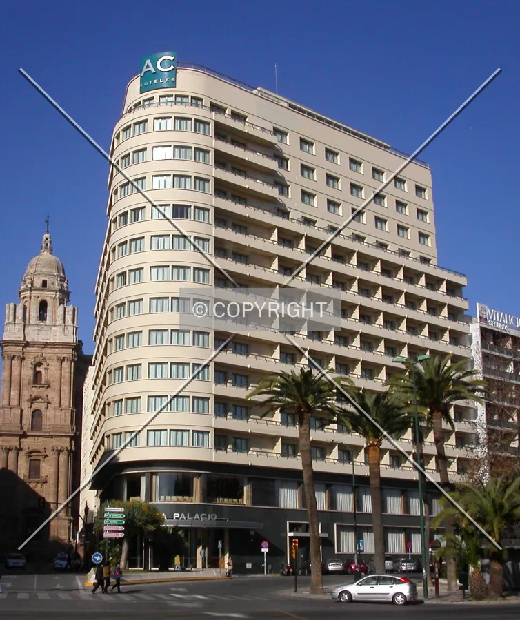 Southern side of the building