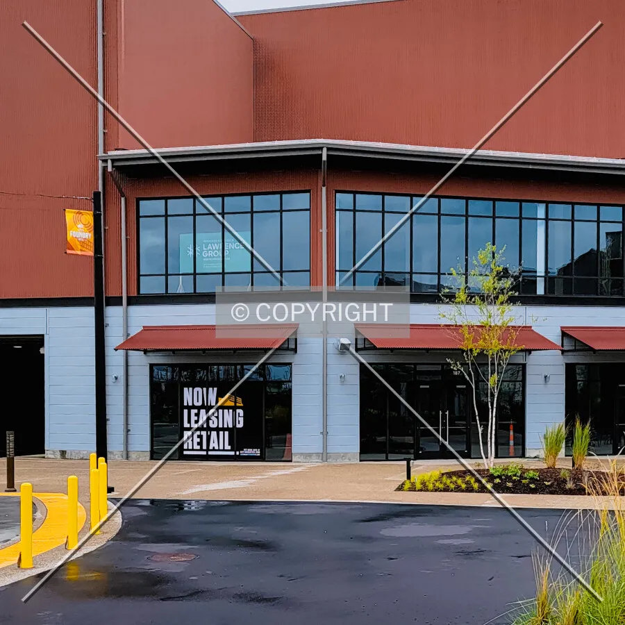 Available retail spaces on the south side; September 4, 2021