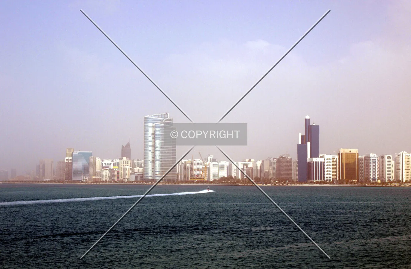 Skyline view from Marina Mall