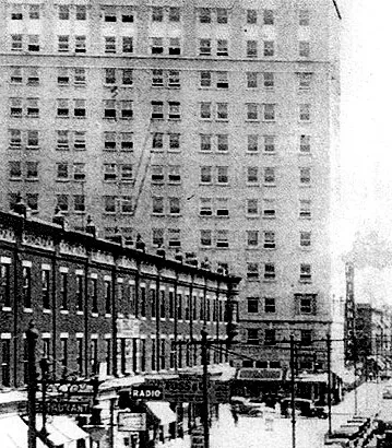View from the north
