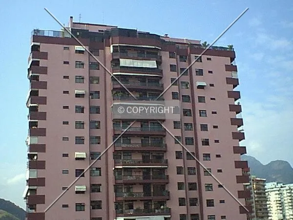 Top floors of the building