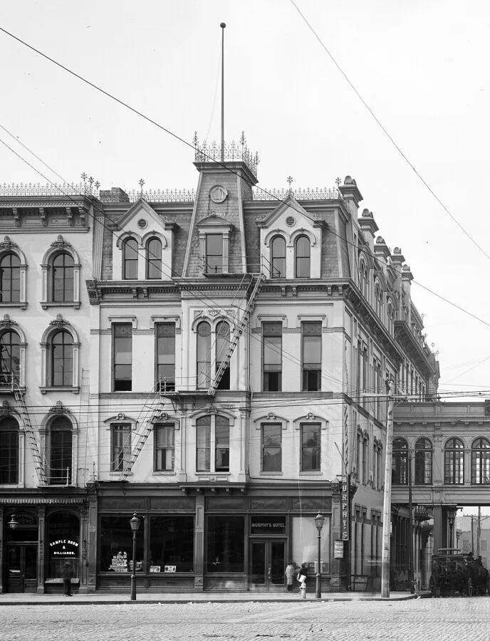 View from the northeast