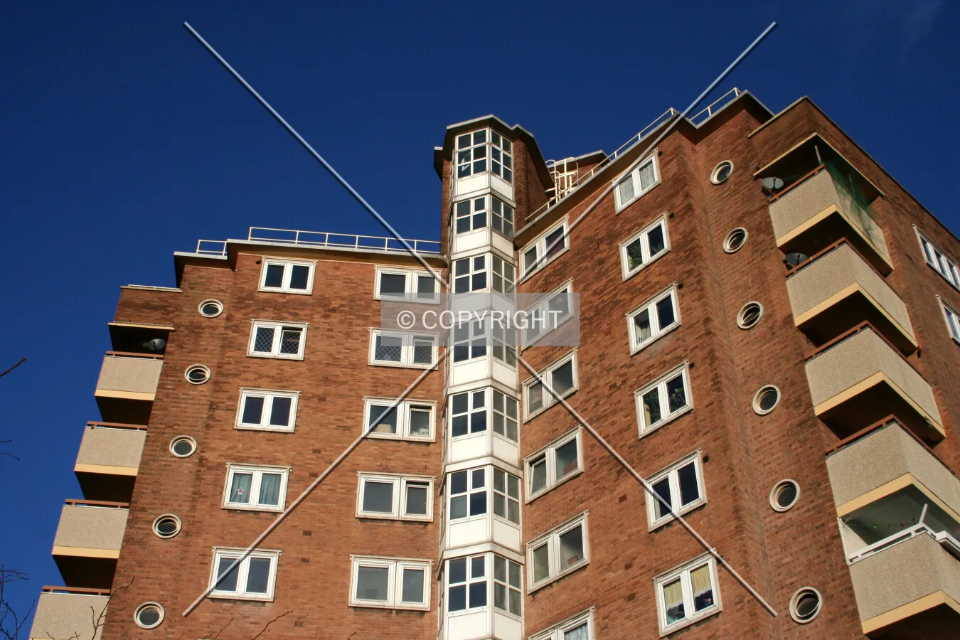 Looking up to the top