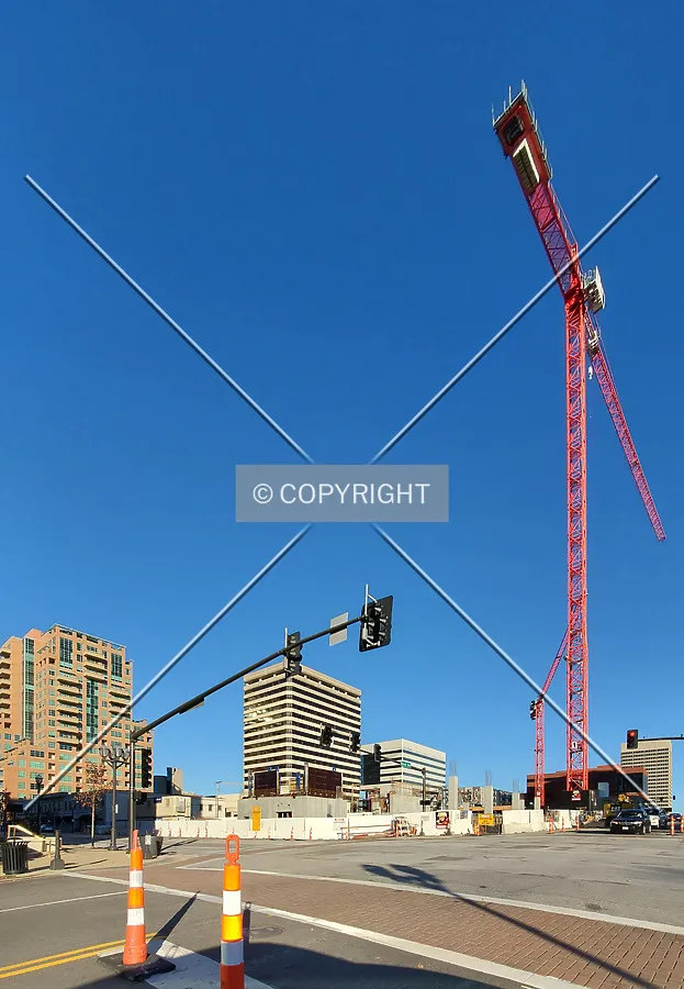From the southwest during construction; November 28, 2020