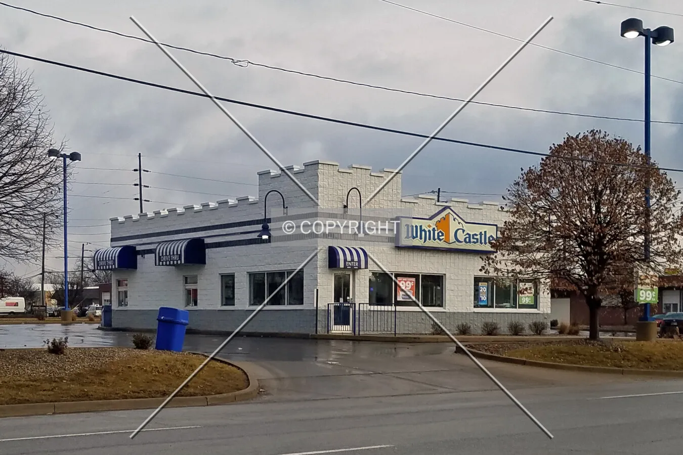 View from the northwest; January 27, 2018