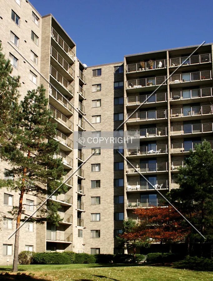 Inside corner of the southwest courtyard