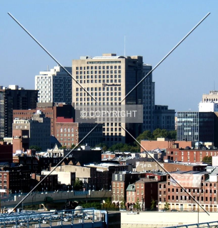 View from the northeast