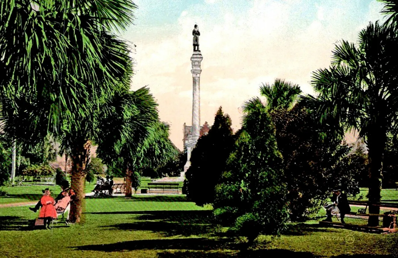 View from the south