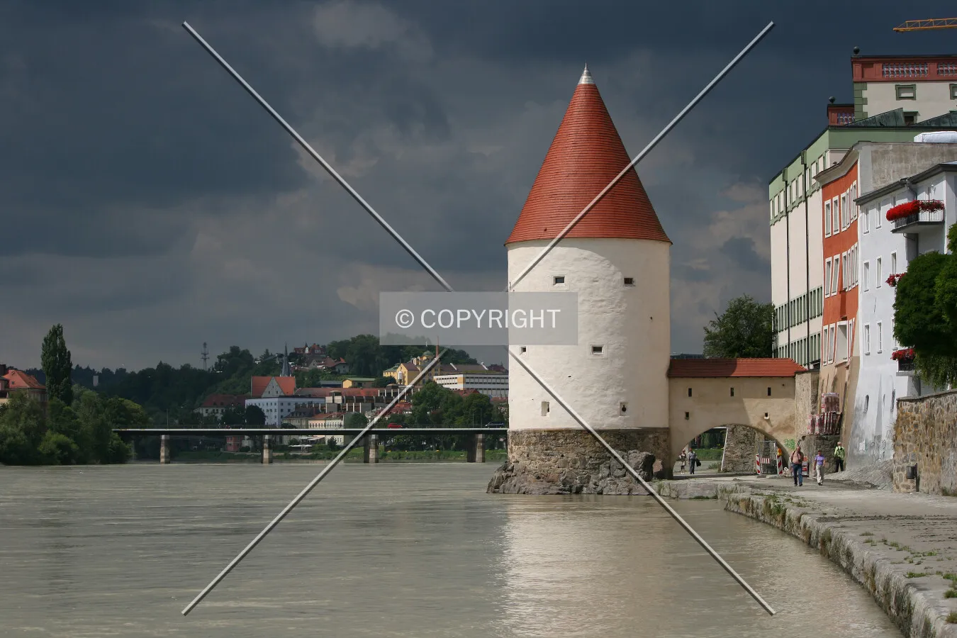 View across the Inn River