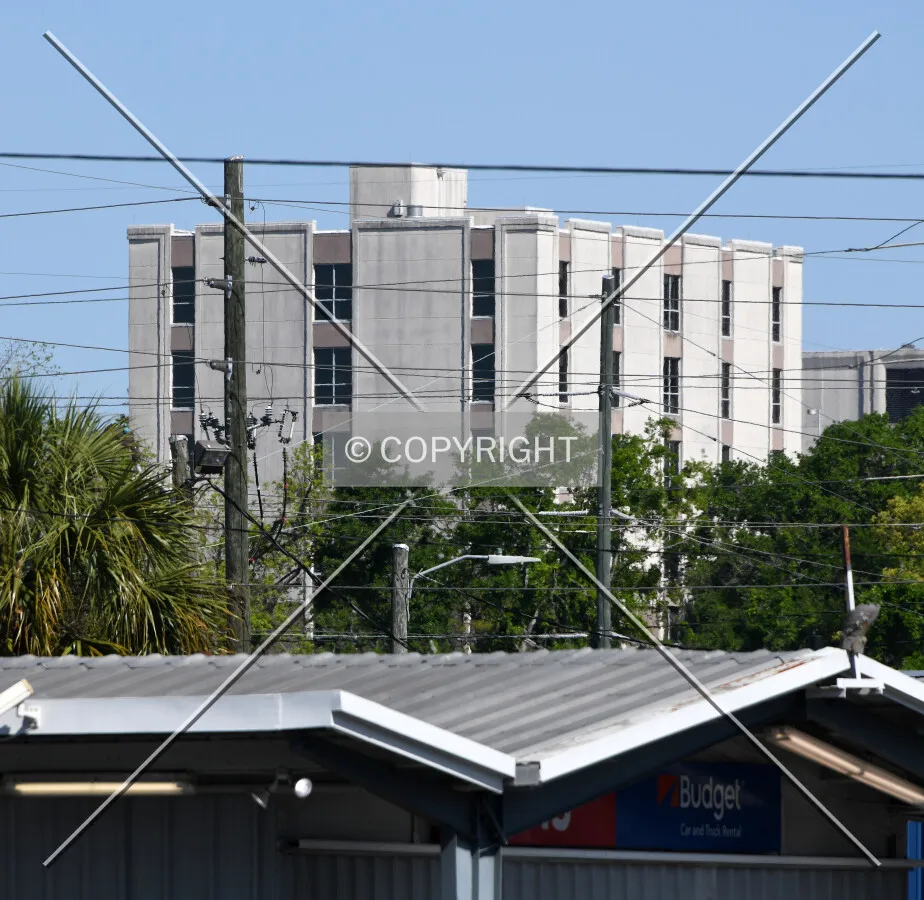 View from the southeast