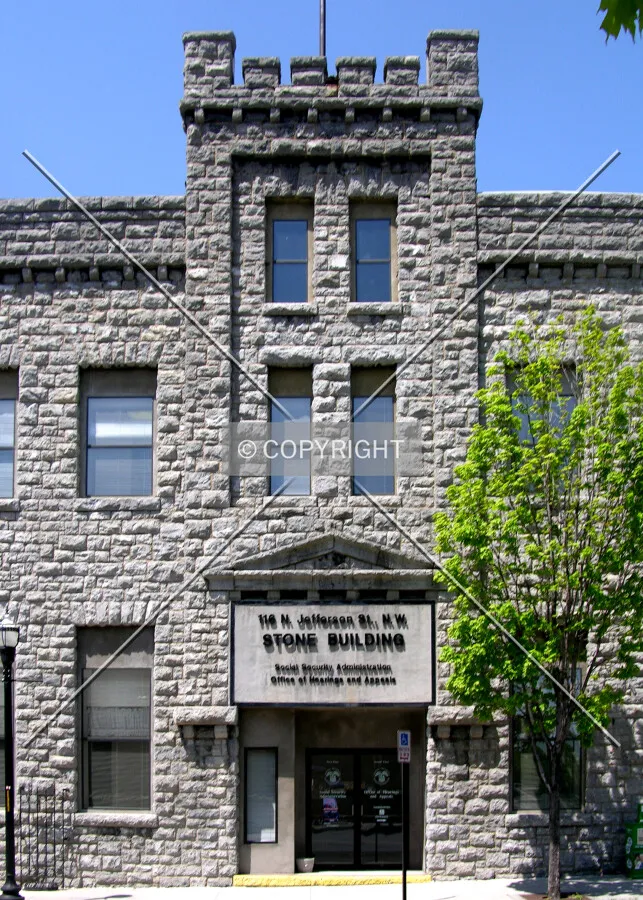 Entrance off North Jefferson Street