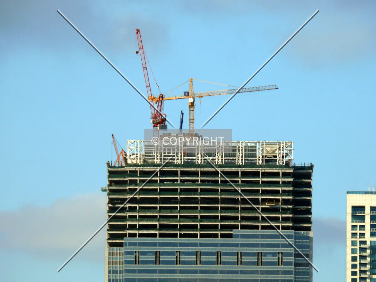 View of the top of the structure as seen from the south
