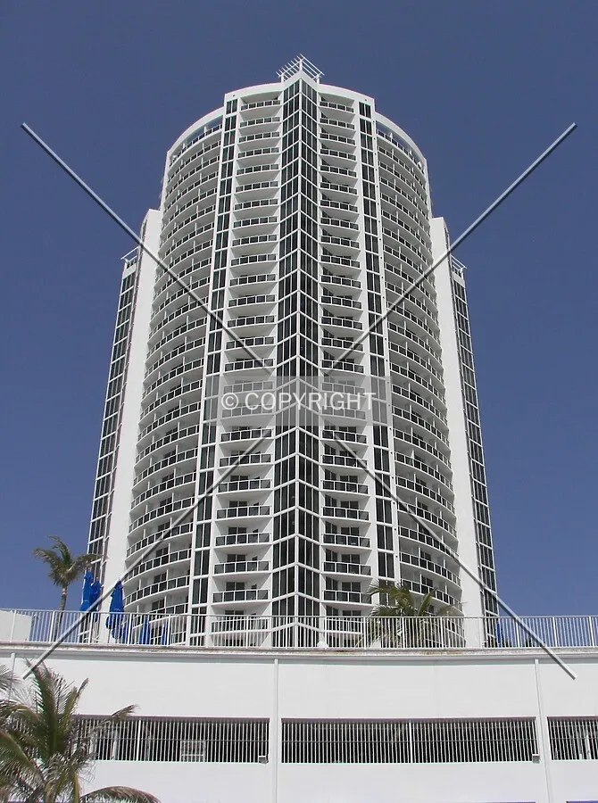 View from the east