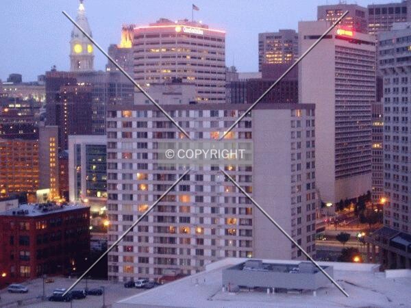 From the roof of Museum Towers, one block to the north