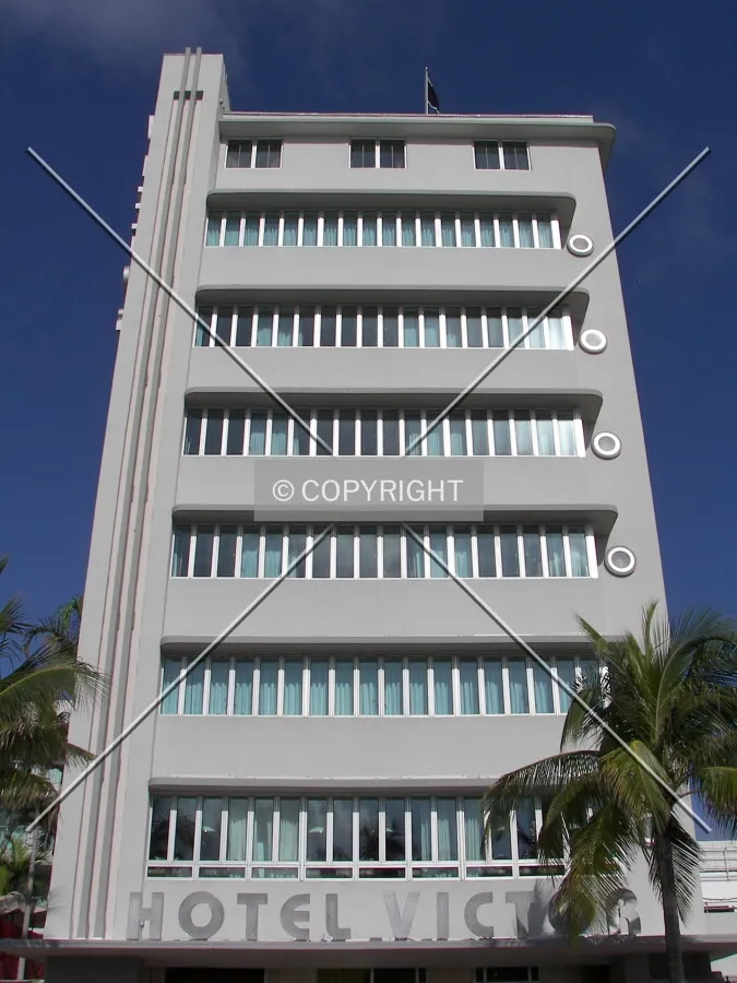 View from the south on Ocean Drive
