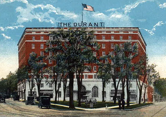 Vintage view from the southeast