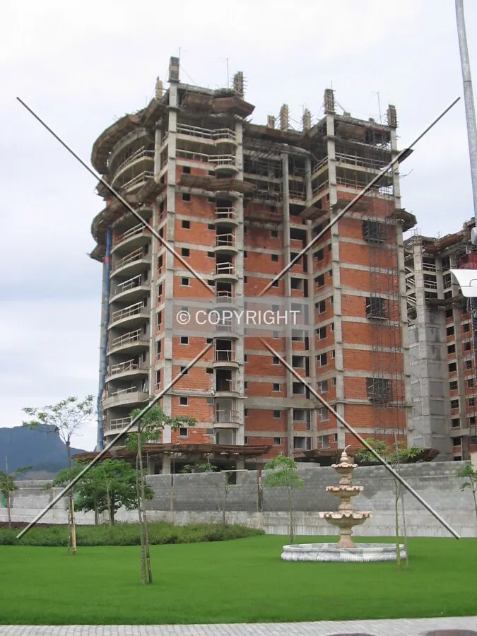 During the construction of the 16th floor