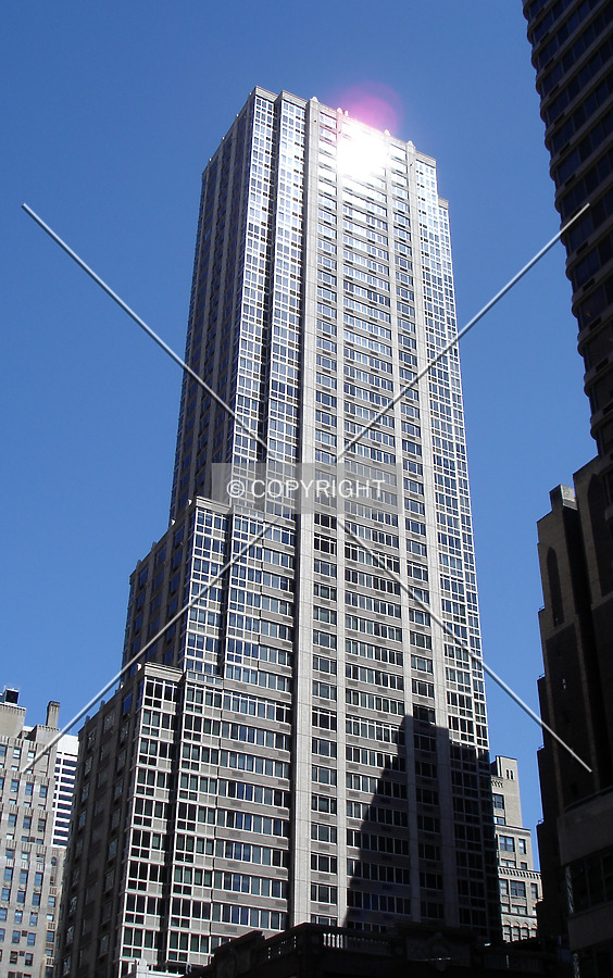 Looking up from the southwest