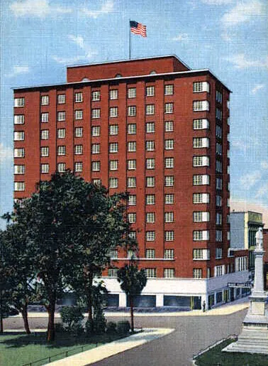 View from the southeast