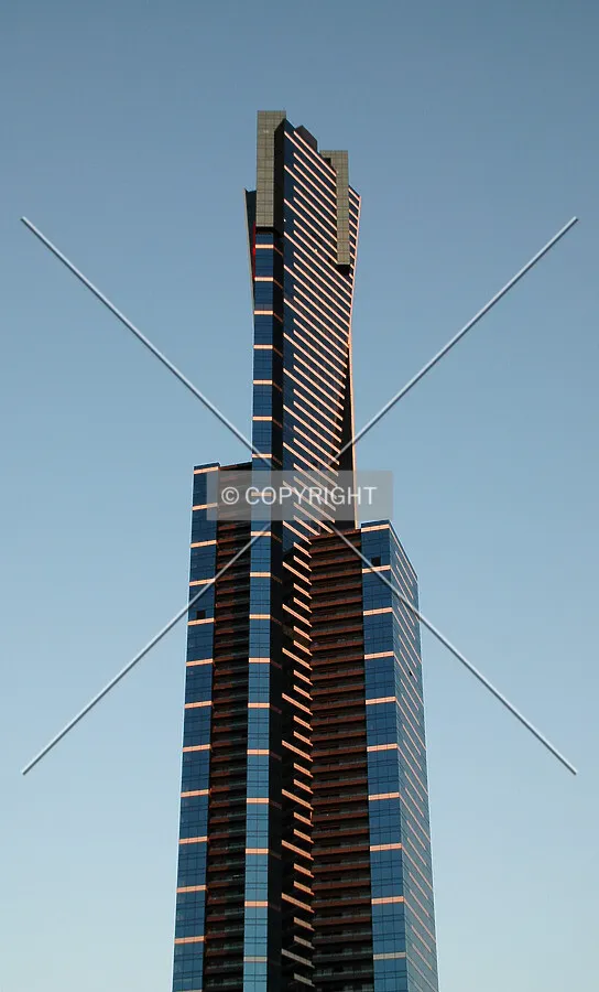 Top of the tower at sunset