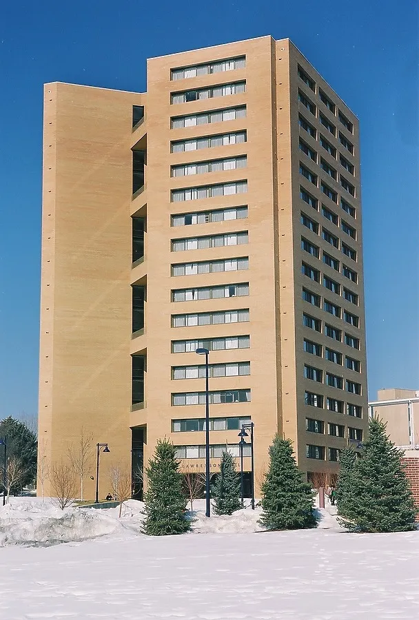 View from the southeast