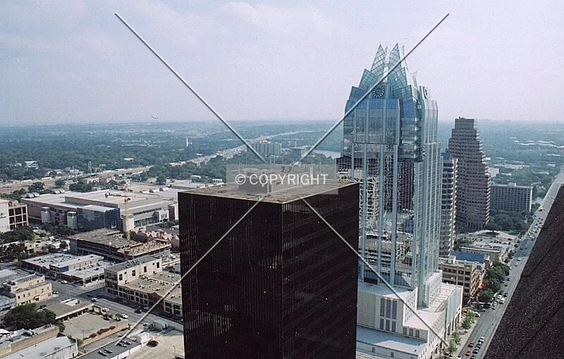 View from the northwest from One American Center